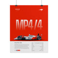 The MP4/4 - Red