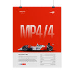 The MP4/4 - Red