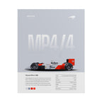 The MP4/4 - White
